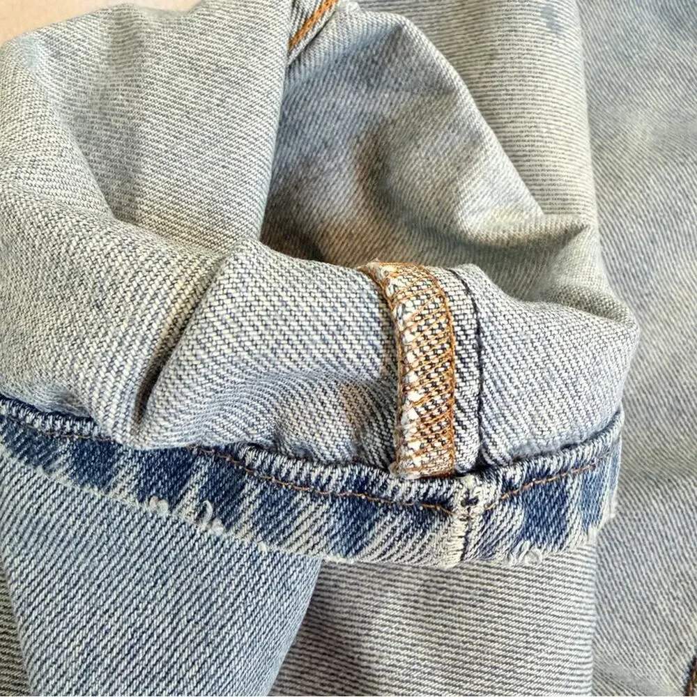 Vintage Levi’s 505 jeans Red Tab little e 100% cotton men 36x30 straight leg y2k